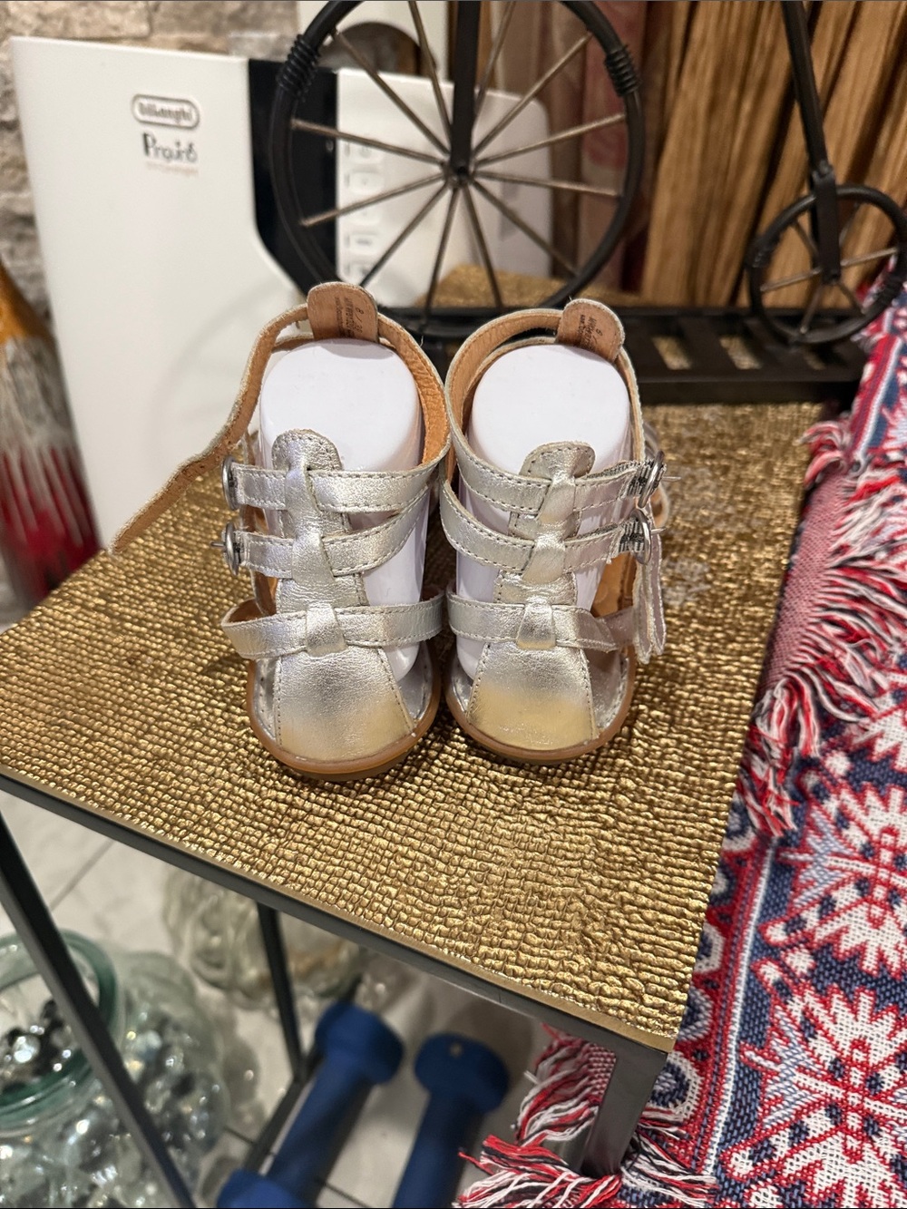 Born Silver Multi-Strap Women’s Sandals - Picture 3 of 9